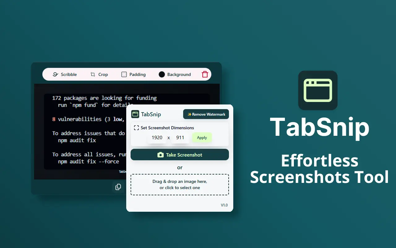 TabSnip product image
